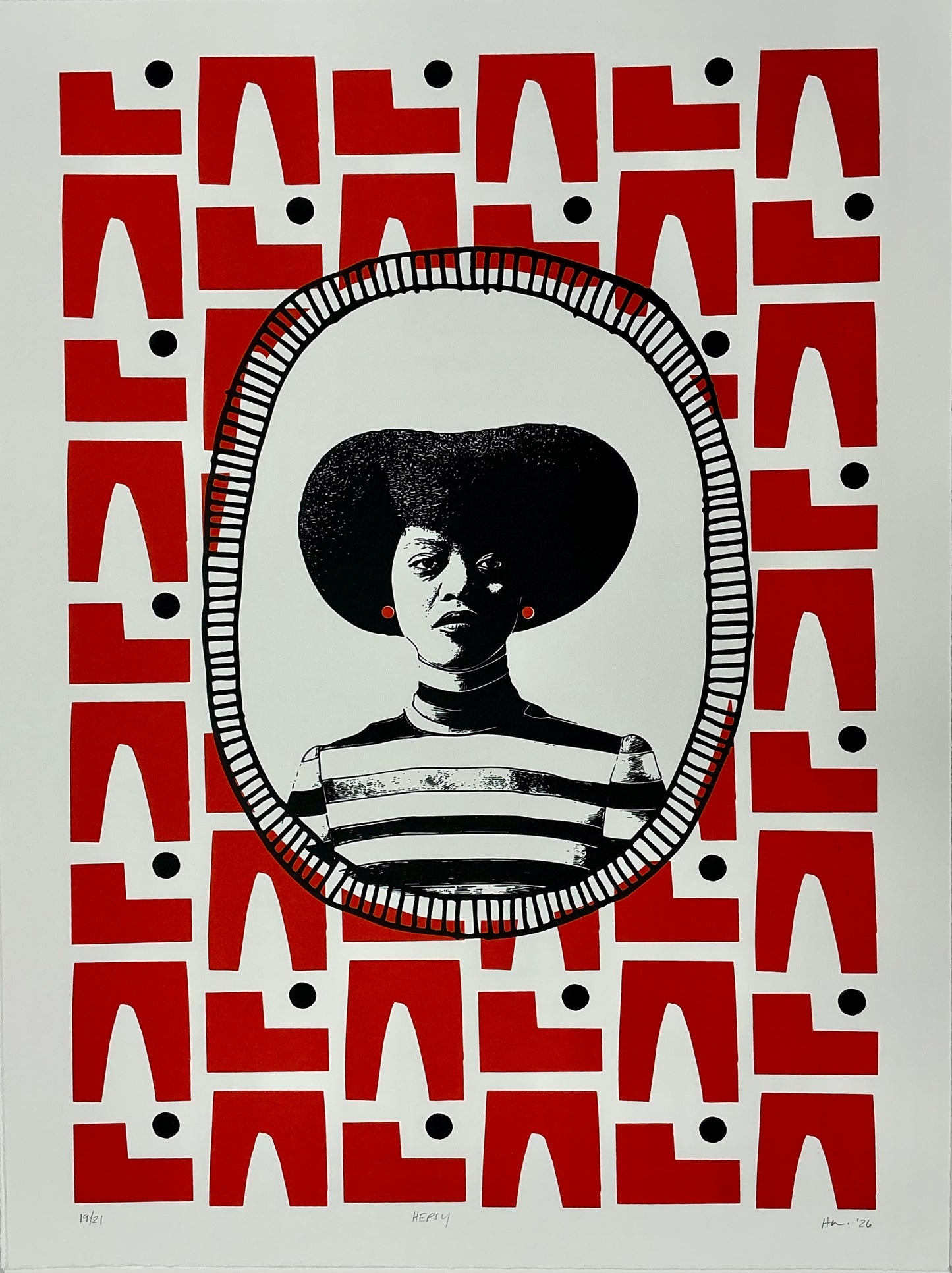 Hepsy by Hadiya Williams (Screenprint)