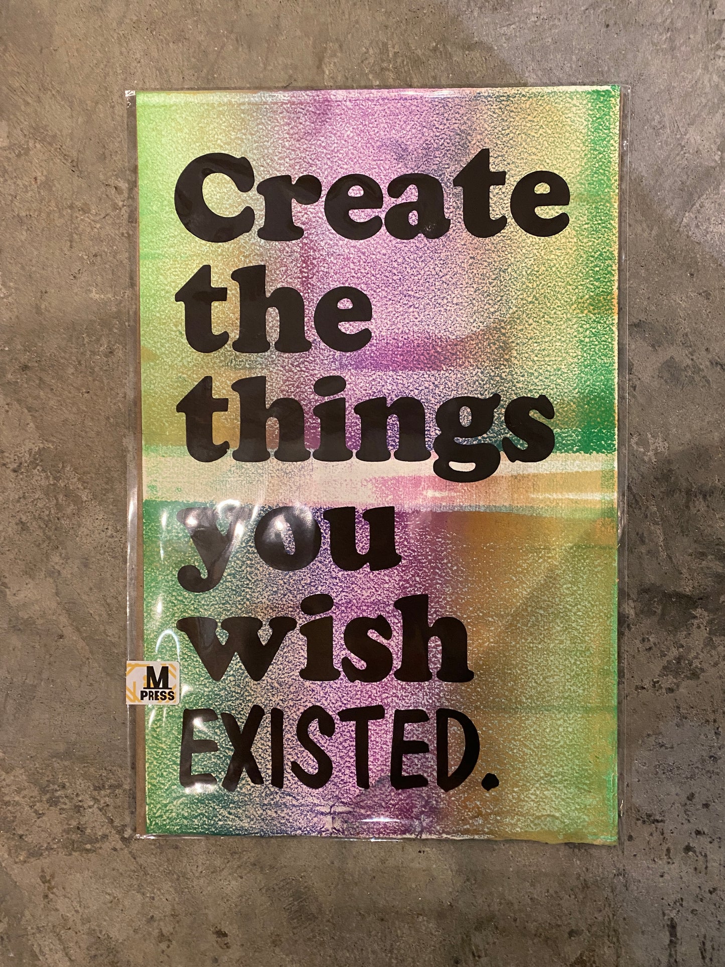 Create the things you wished EXISTED Poster