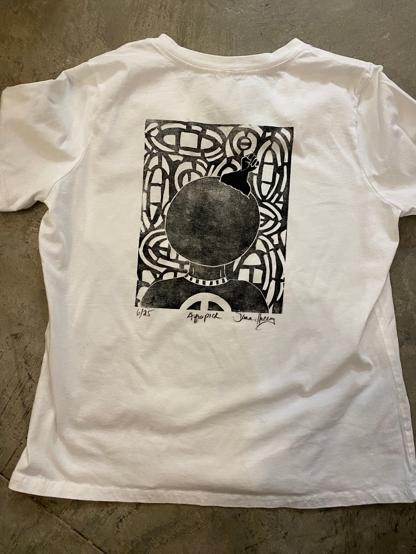 Afro Pick Crew Neck (Assorted Colors)