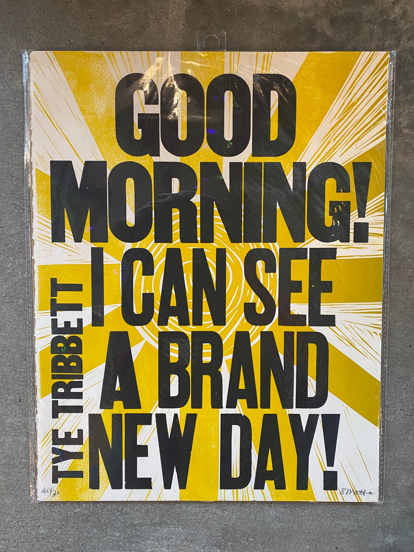 Good Morning Poster