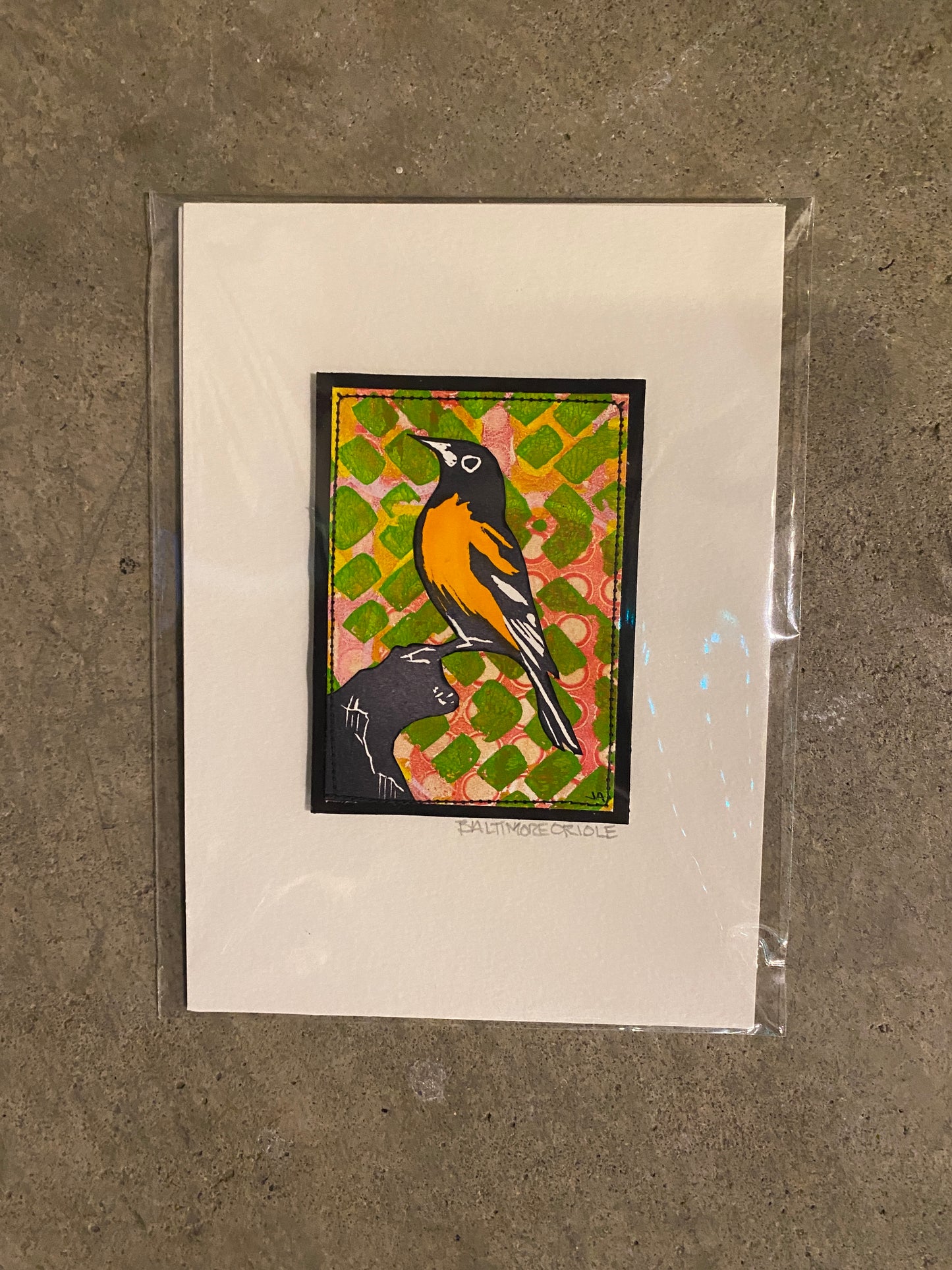 Baltimore Oriole Print