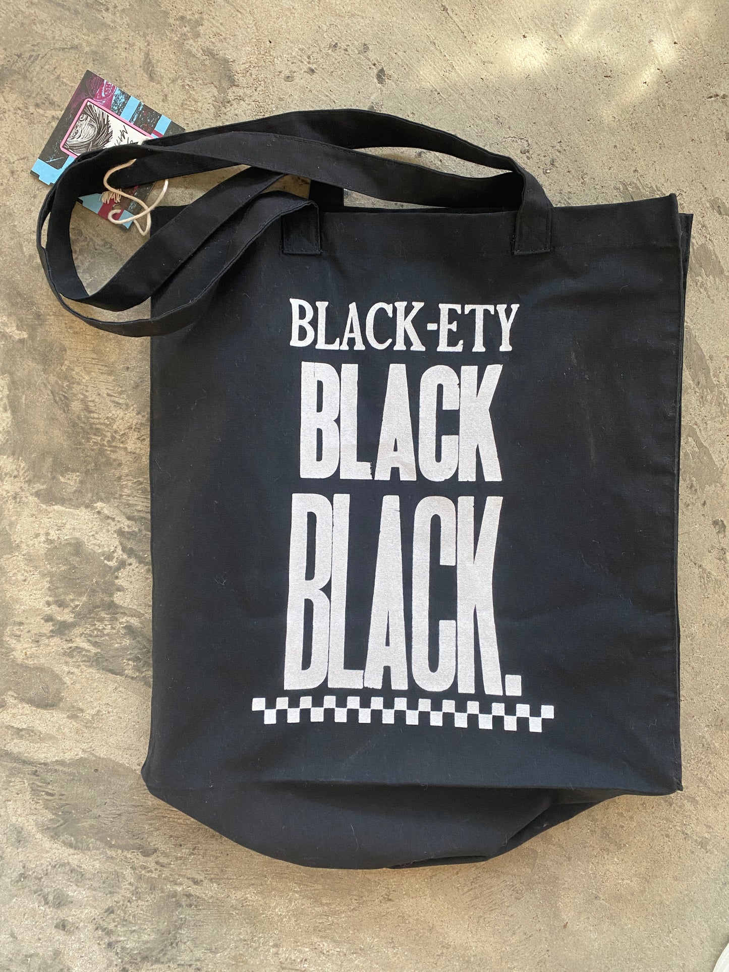 Black-Ety Black Black Tote