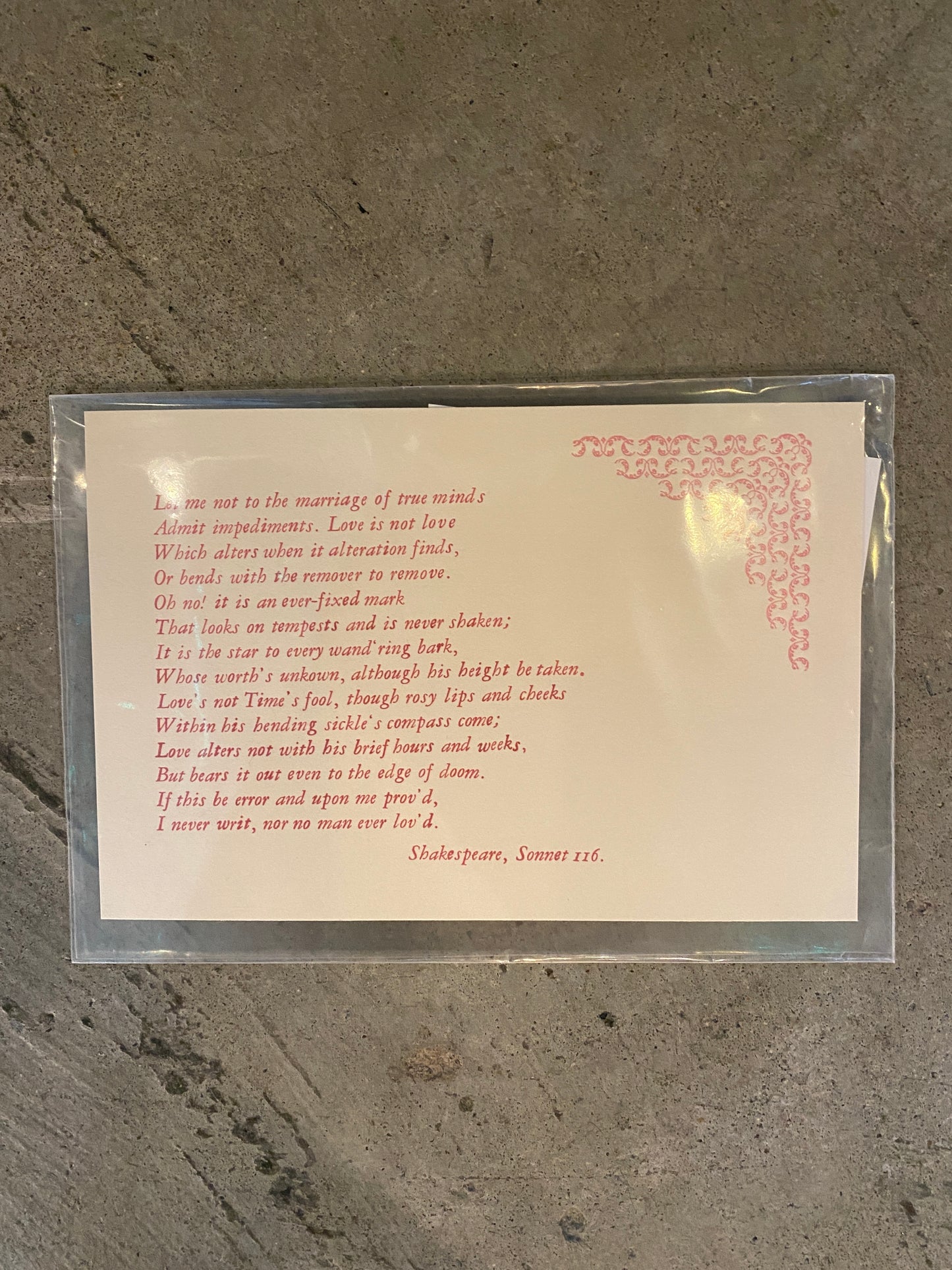 Love is not love (Shakespeare)