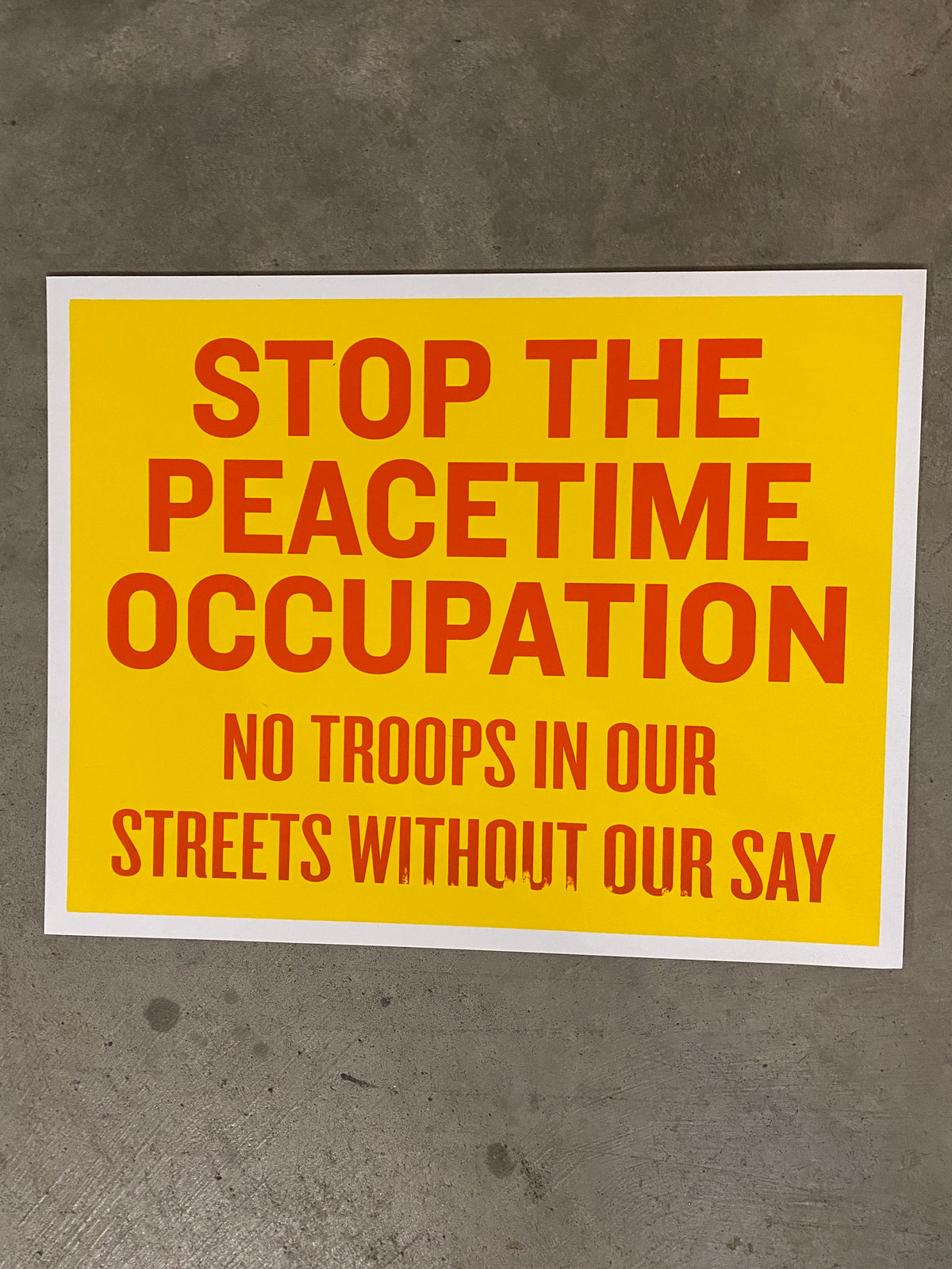 Protest Signs