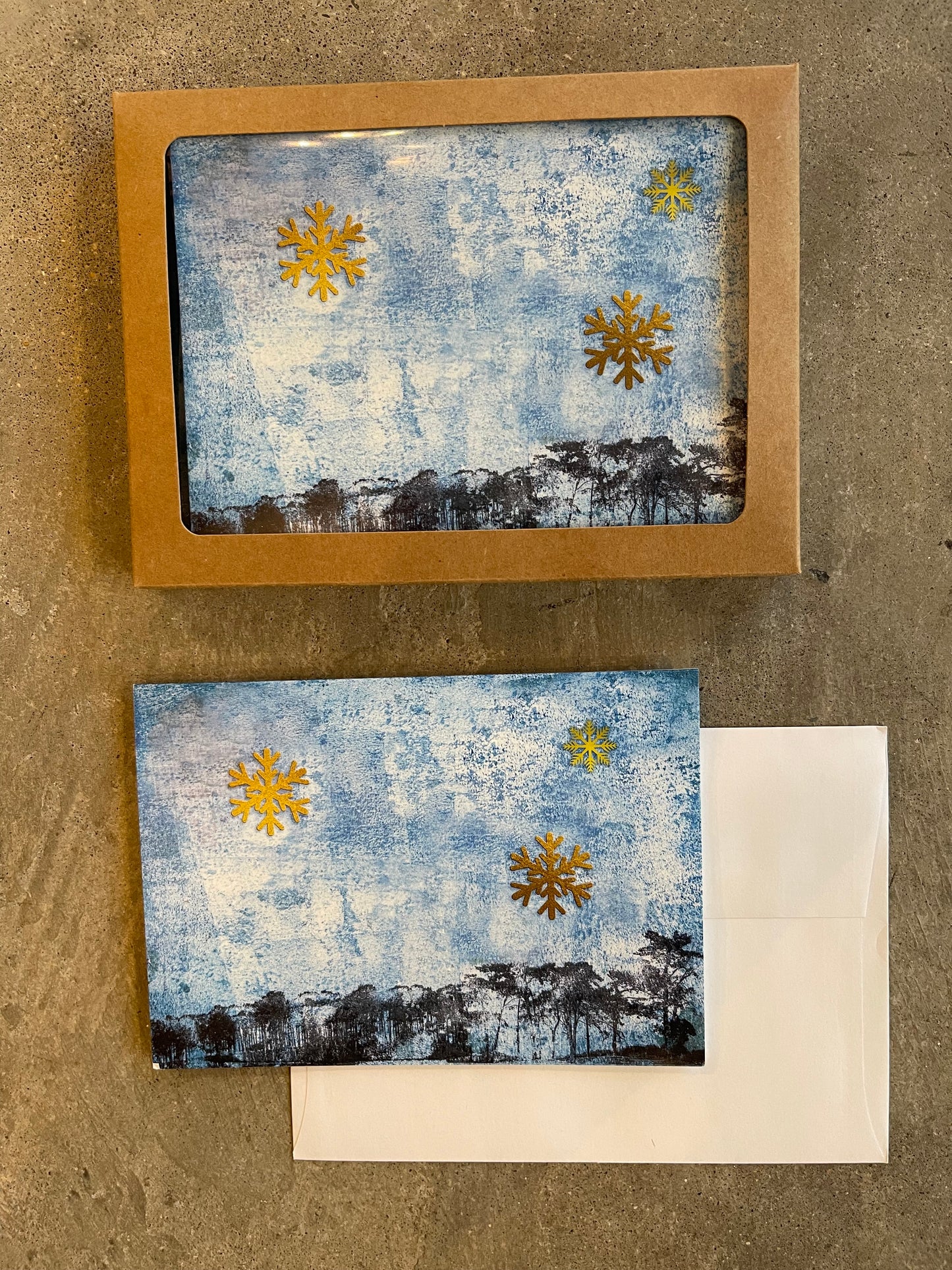 Holiday Snowflake Cards (box/10)