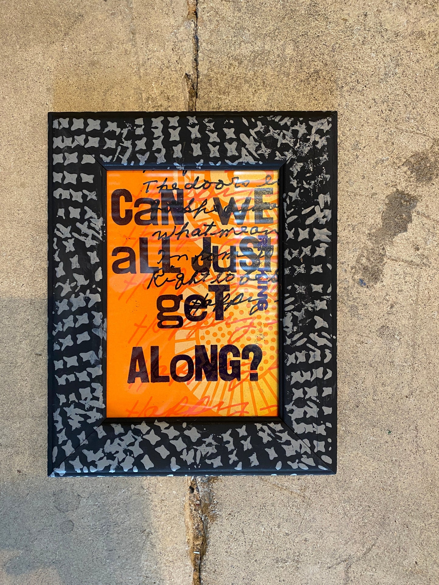 Can We All Just Get Along? Mini Art Series