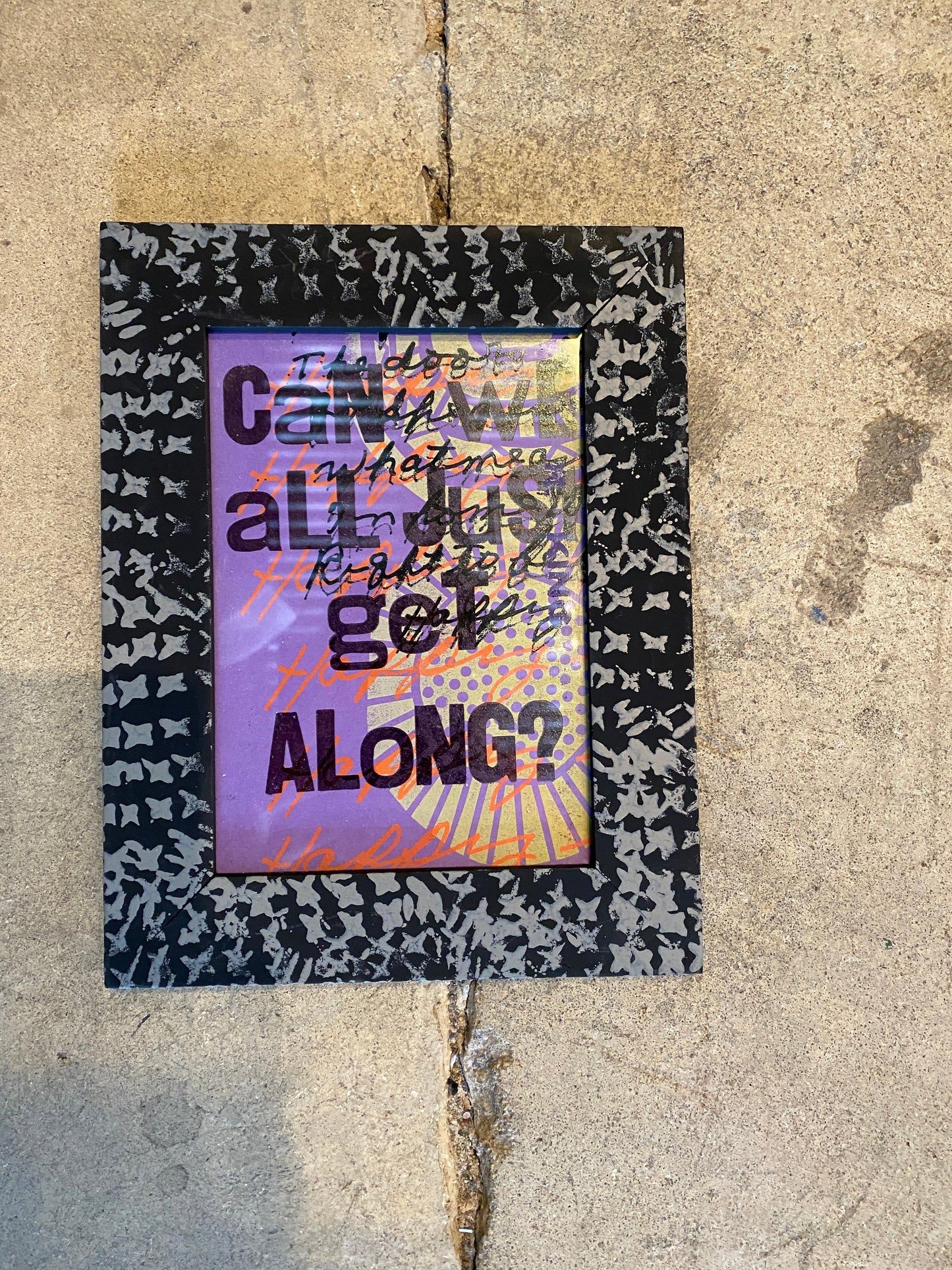 Can We All Just Get Along? Mini Art Series