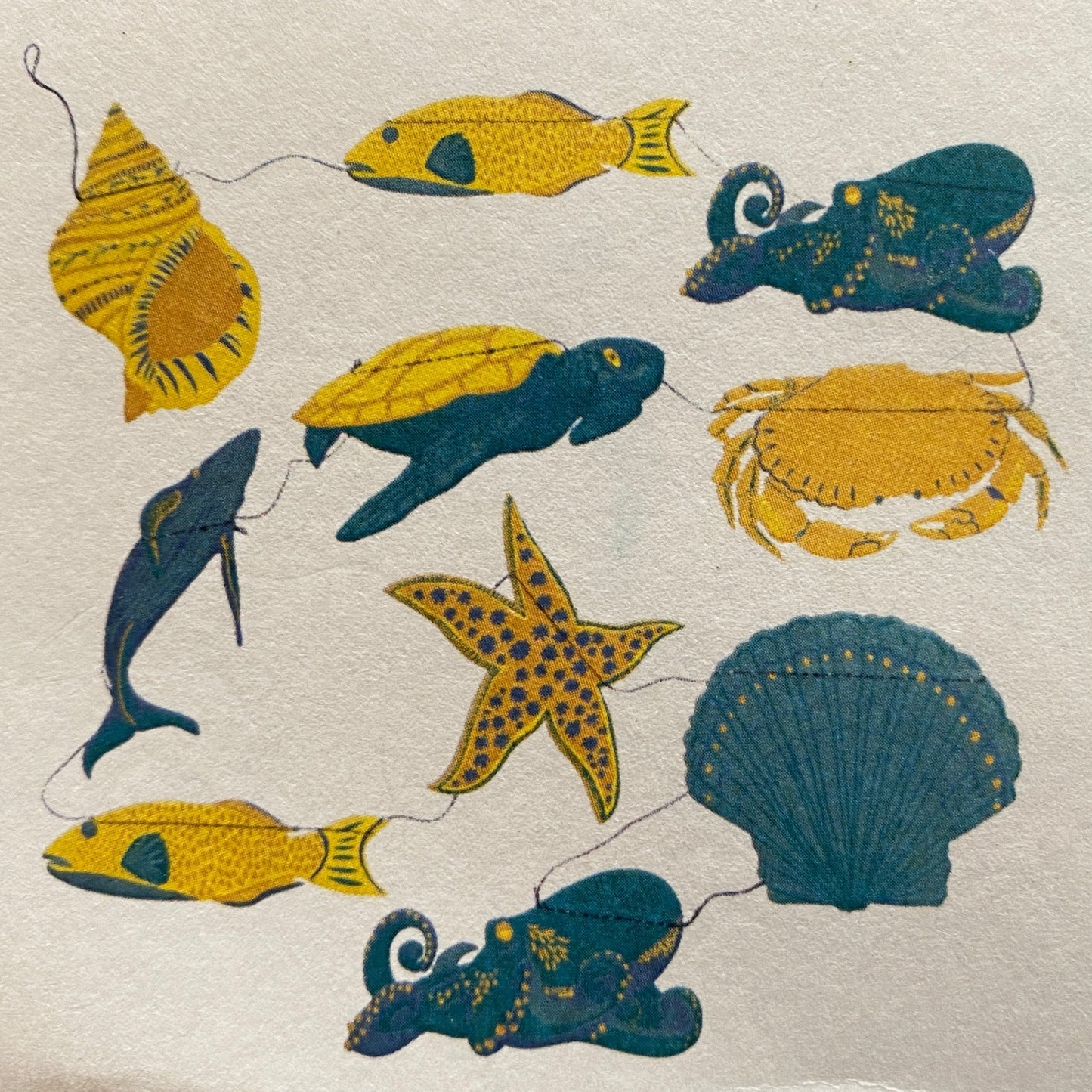 Sealife Sewn Garland