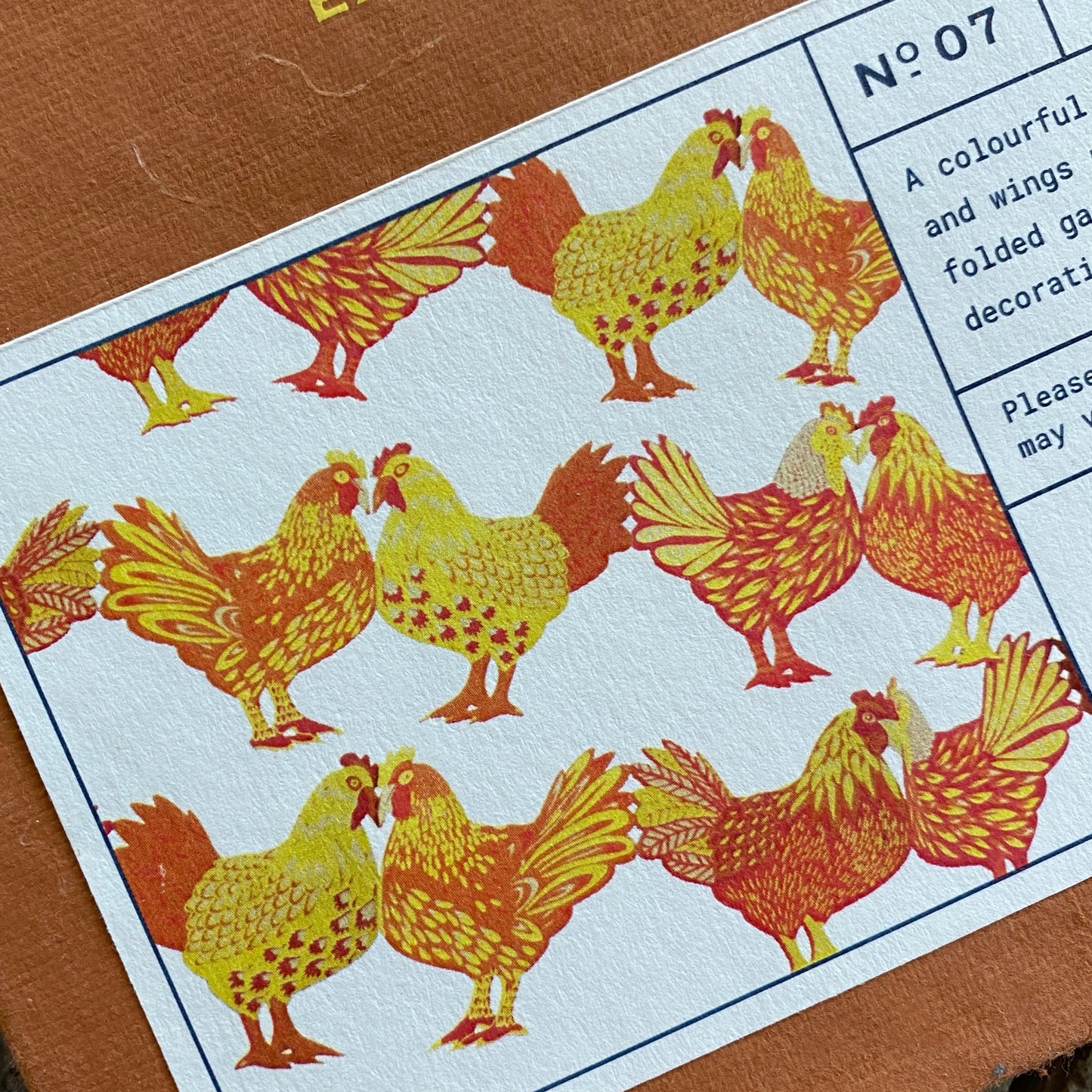 Chickens Concertina Garland