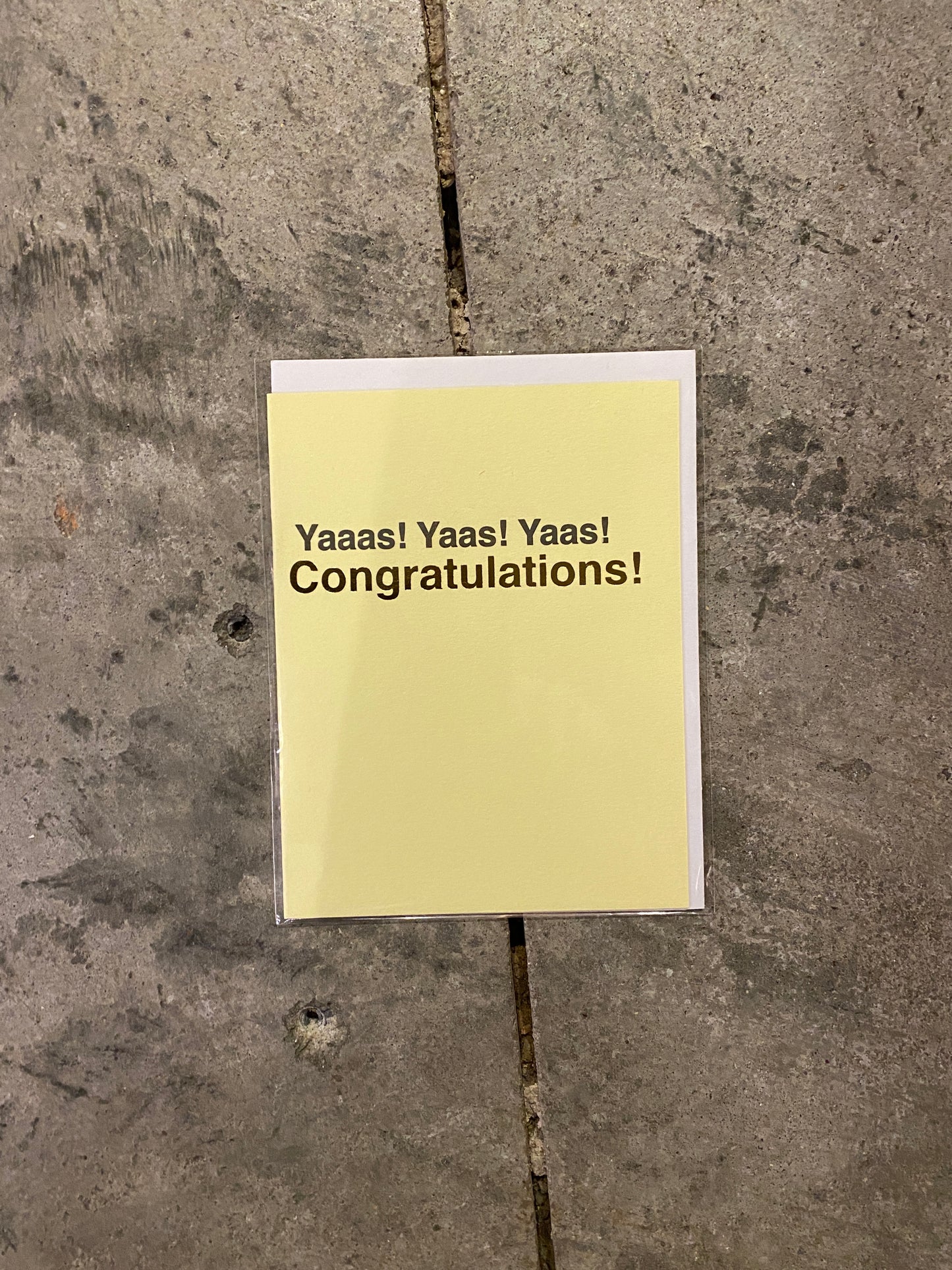 Yaaas! Congratulations