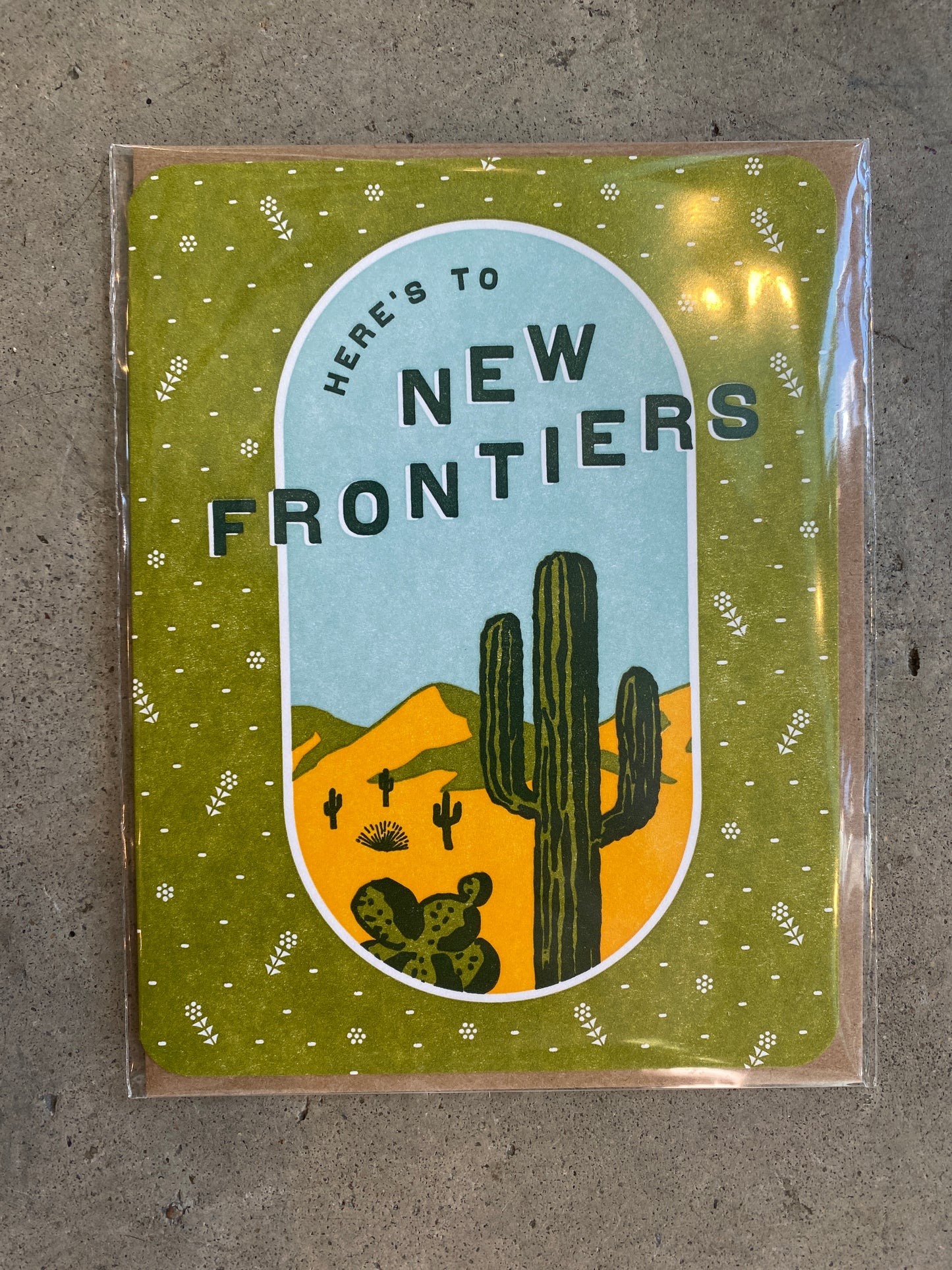 Here's to New Frontiers