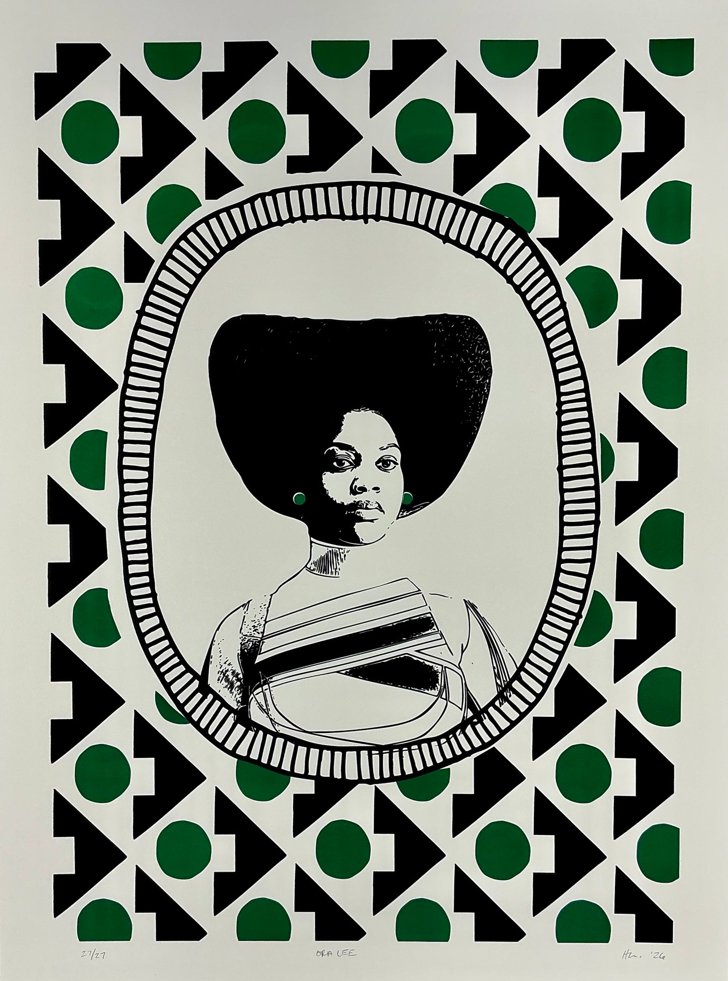 Ora Lee by Hadiya Williams (Screenprint)