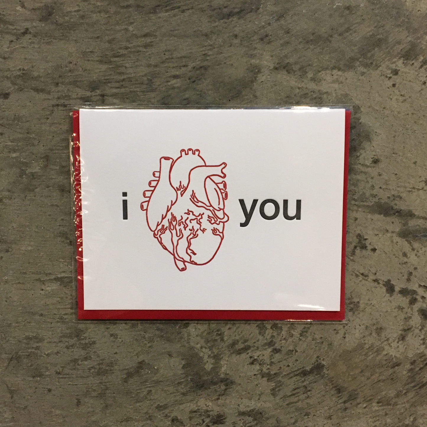 I (heart) you Greeting Card