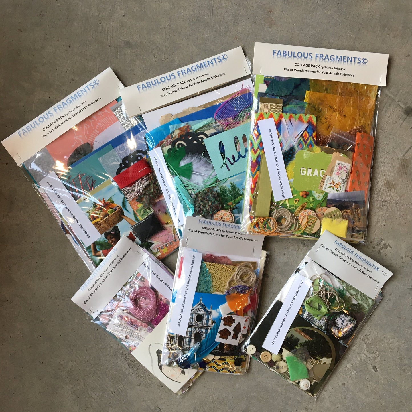 Fabulous Fragments Collage Pack