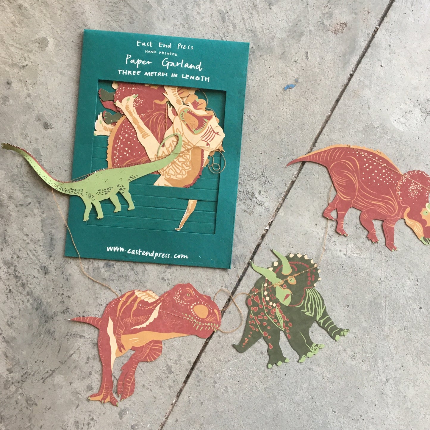 Dinosaur Garland