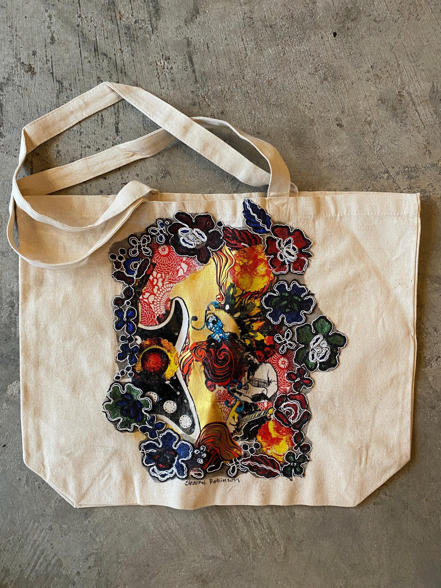 Tote Bags (Collage and Appliqué)