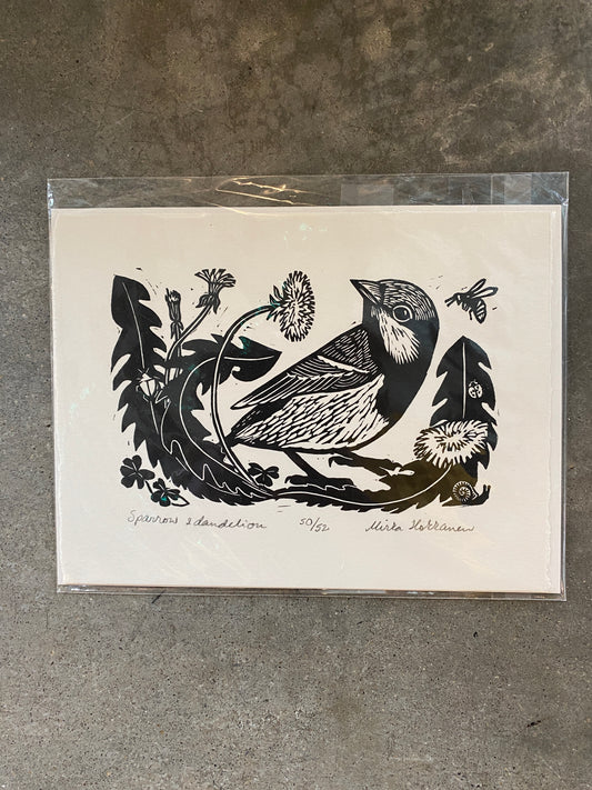 Sparrow & Dandelion