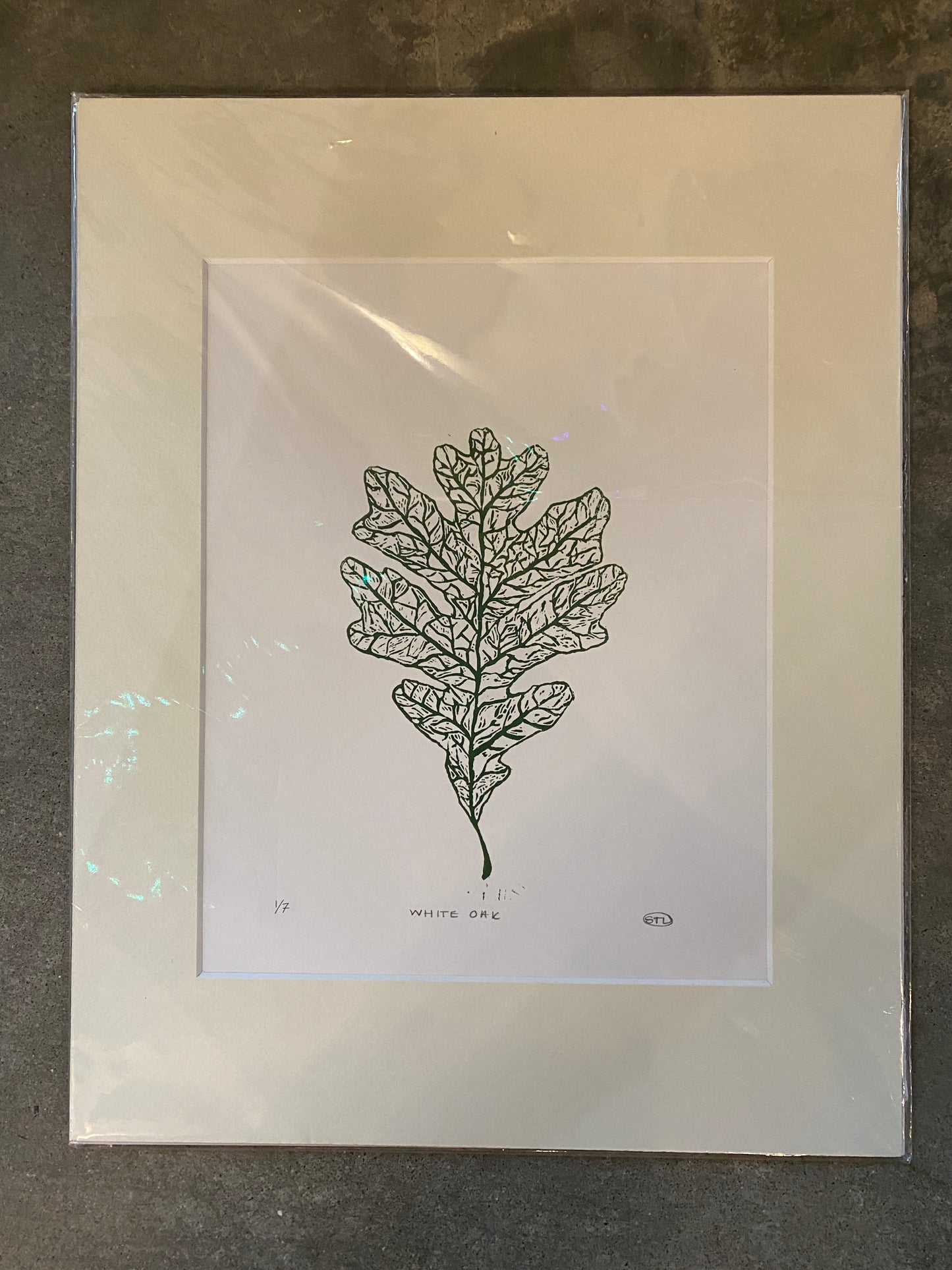 White Oak with Mat