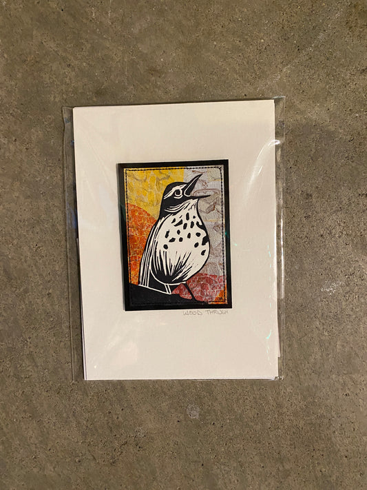 Wood Thrush Print