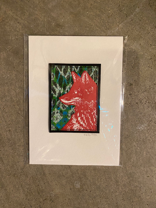 Red Fox Print