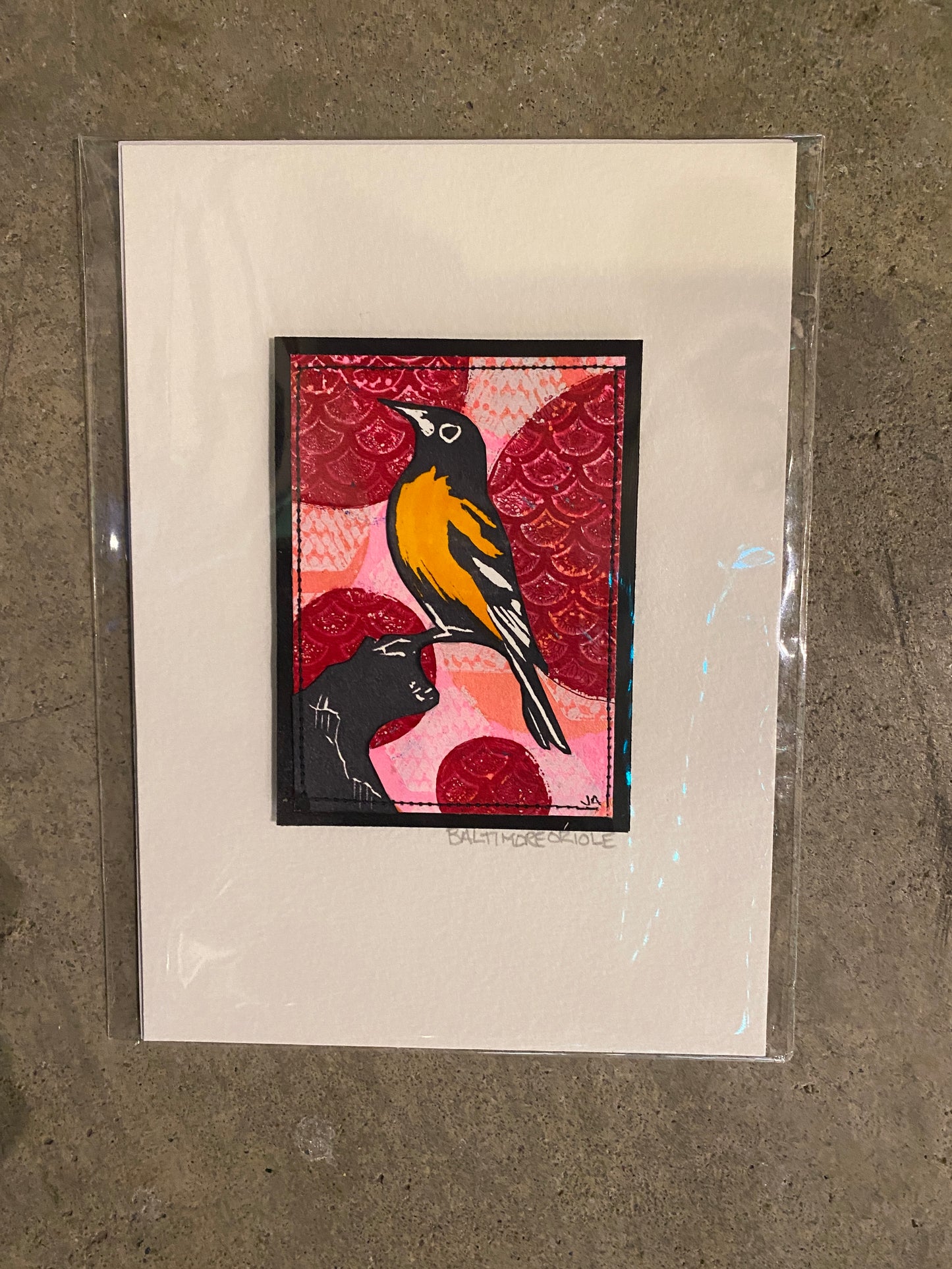 Baltimore Oriole Print