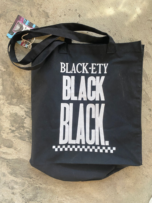 Black-Ety Black Black Tote