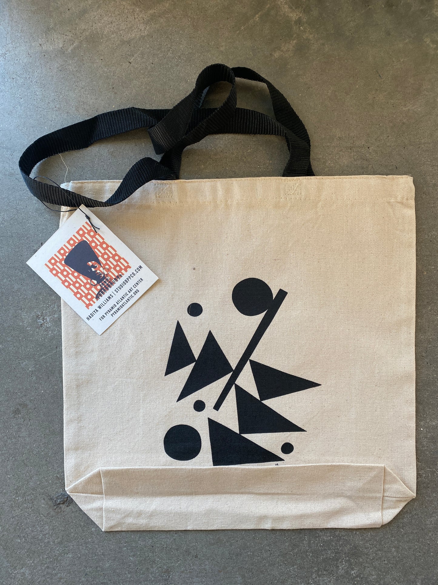 Offline Exhibition Tote Bag by Hadiya Williams