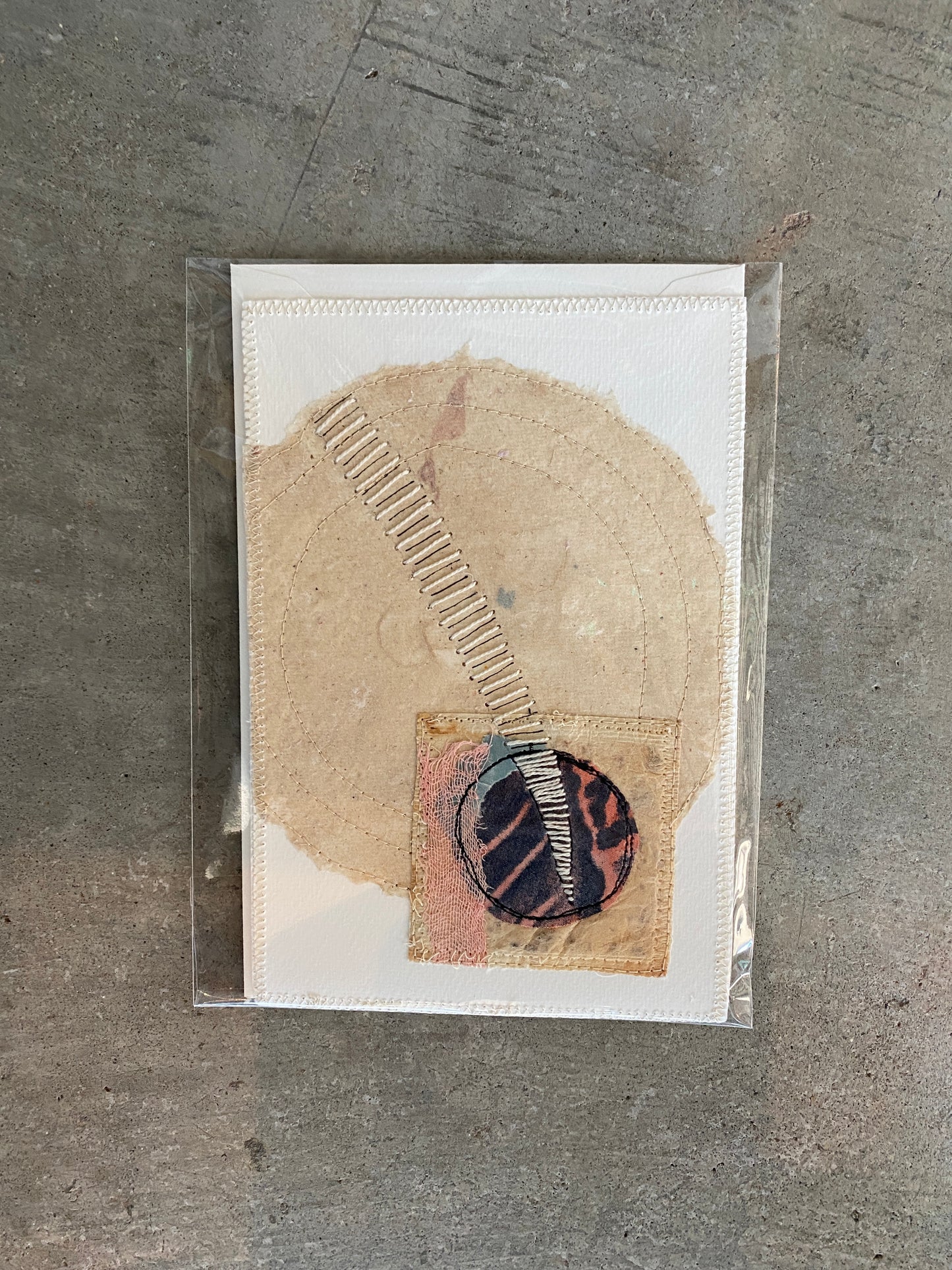 Tea Bag Collage Greeting Card (styles vary)