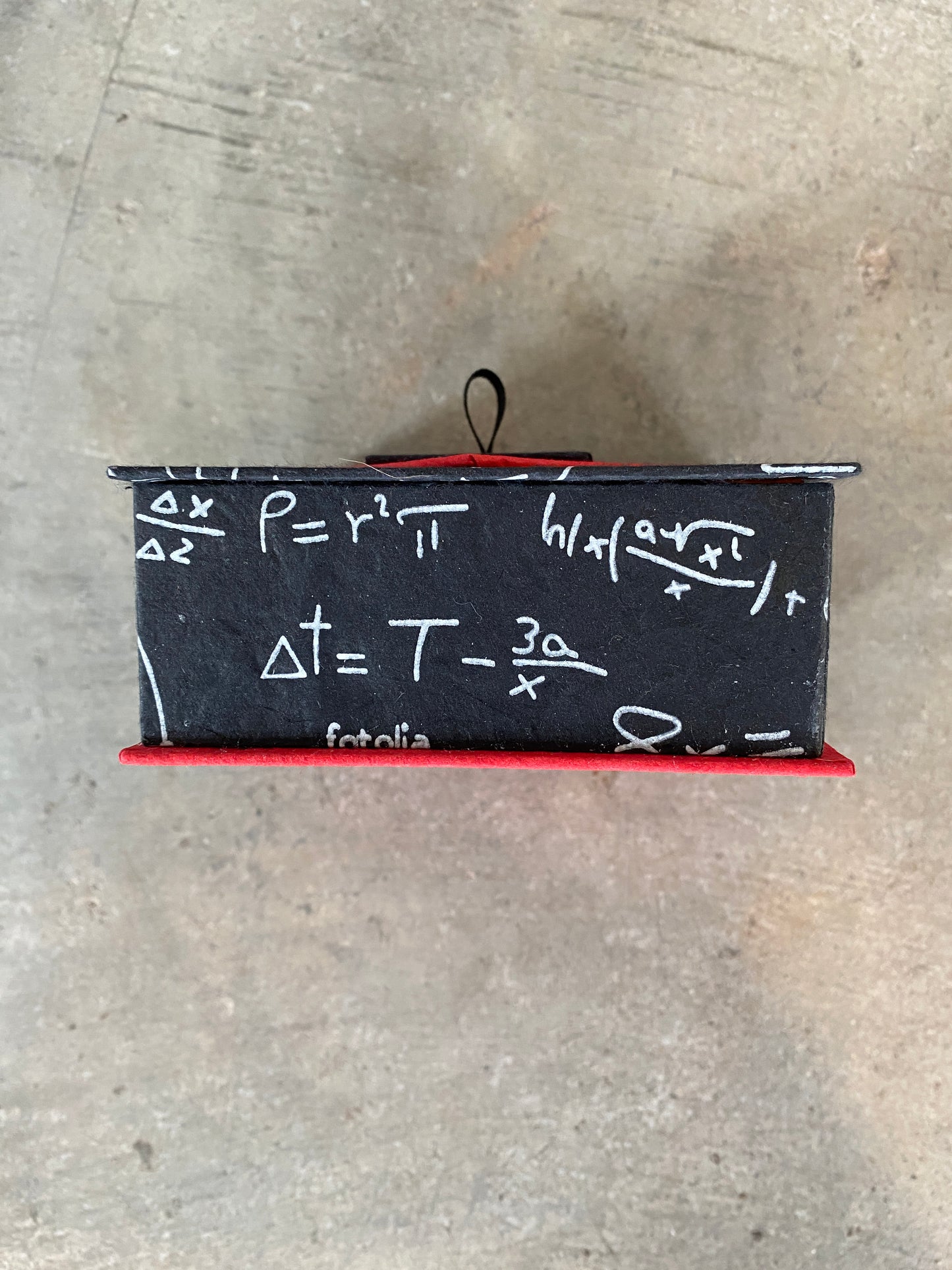 Math Box (red and black)