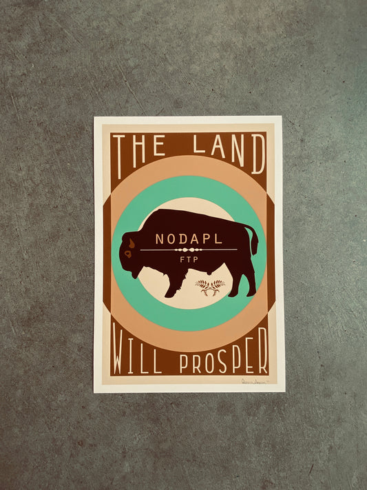 The Land Will Prosper Print