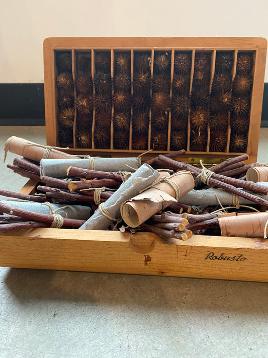 Sticks and Scrolls Box by Judy Folkenberg