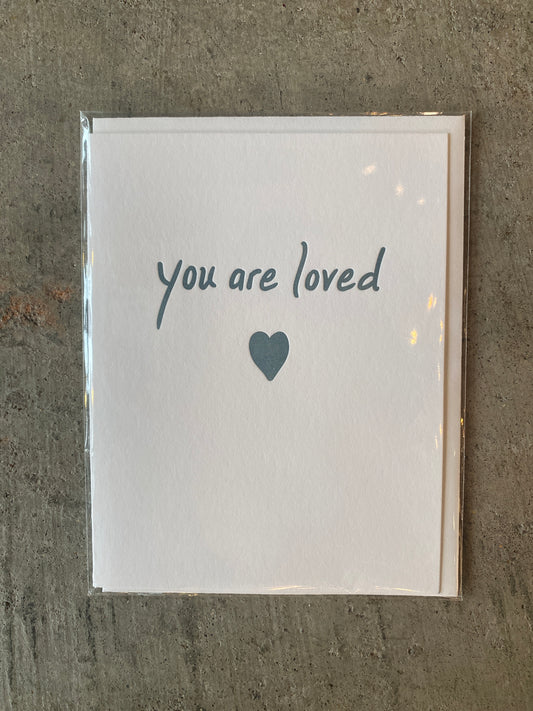 You Are Loved Greeting Card