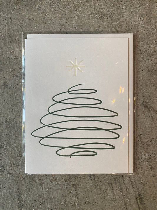 Holiday Tree Greeting Card