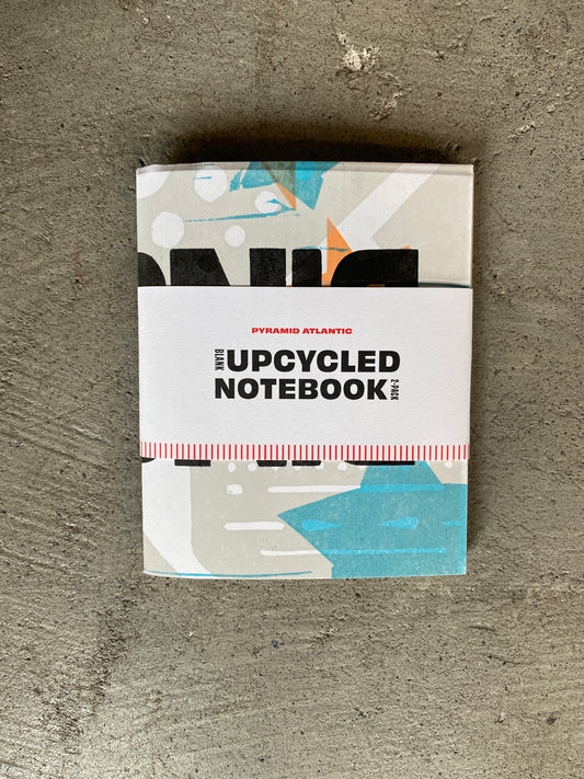 Upcycled Notebook by Pyramid Atlantic (2/pack)