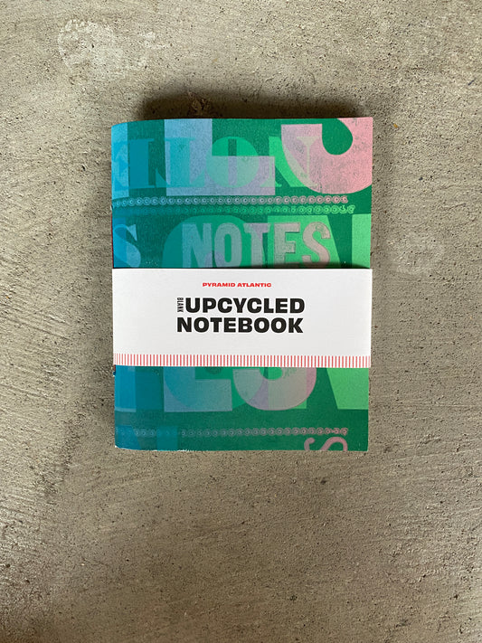 Upcycled Notebook by Pyramid Atlantic