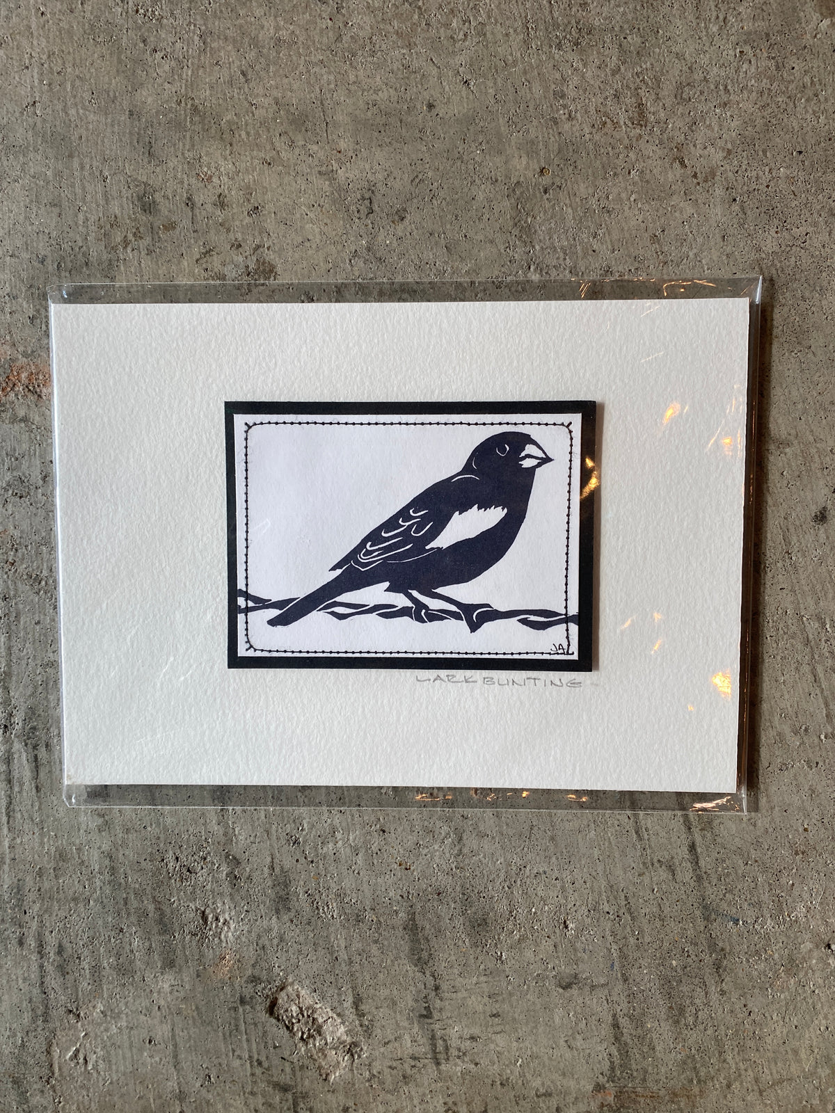 Lark Bunting Print