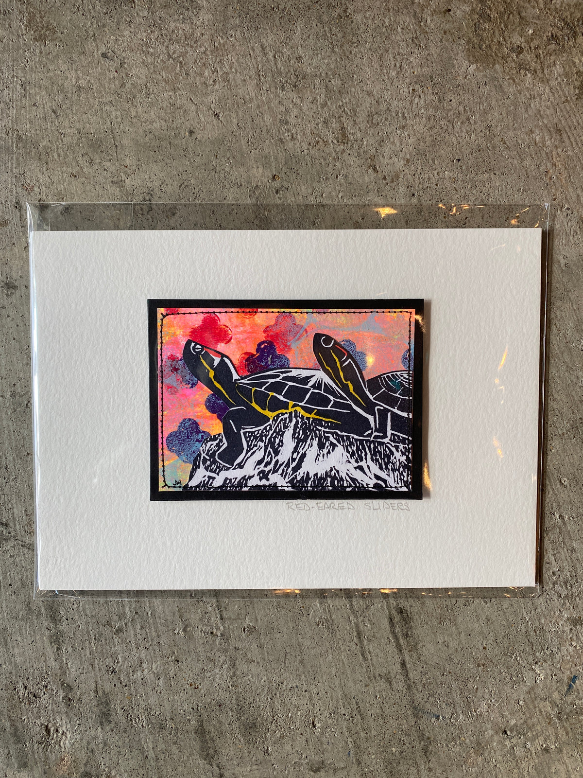 Red-Eared Slider Print