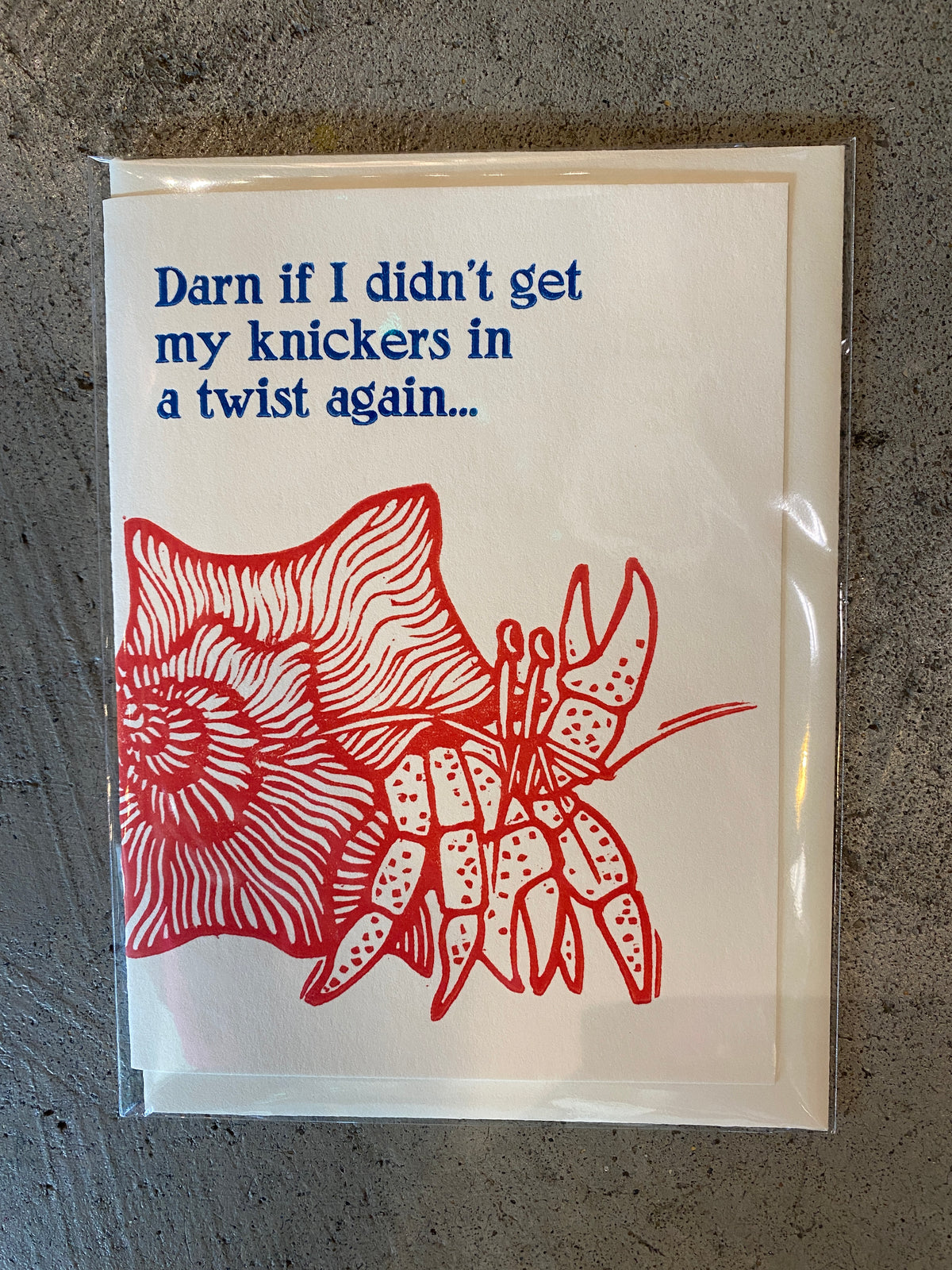 Knickers in a twist... Greeting Card