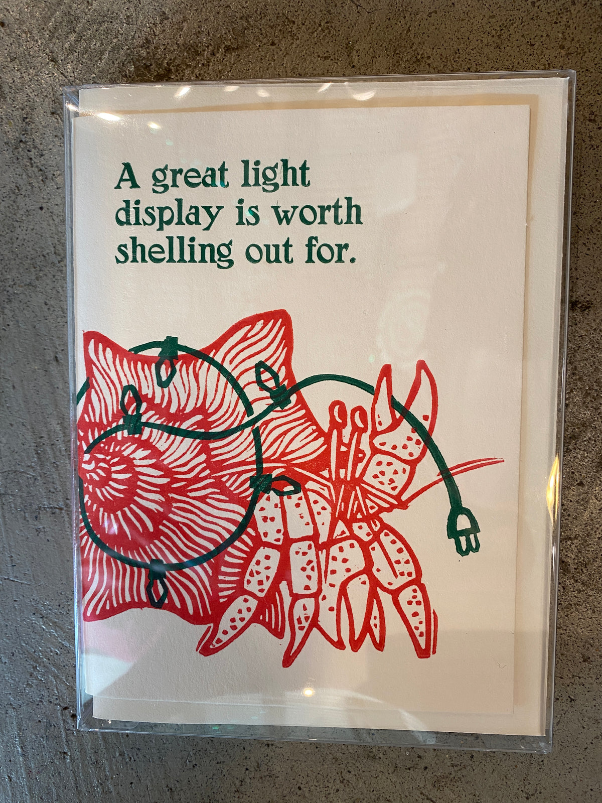 A great light display... Greeting Card Boxed Set (set/5)