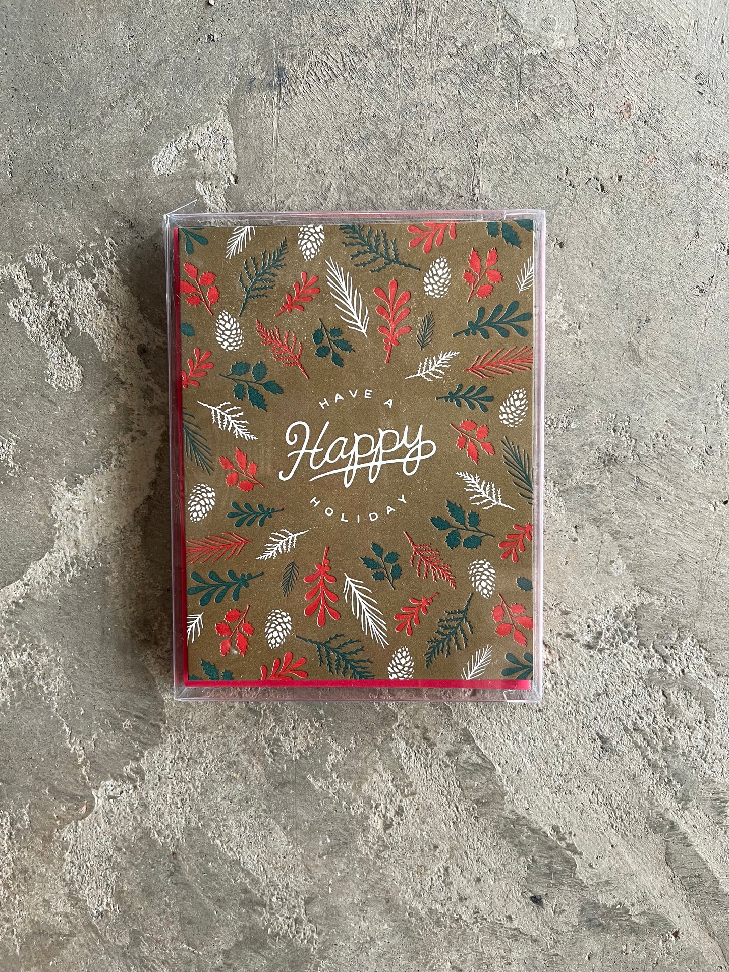 Forest Floor Holiday (box/6) - White