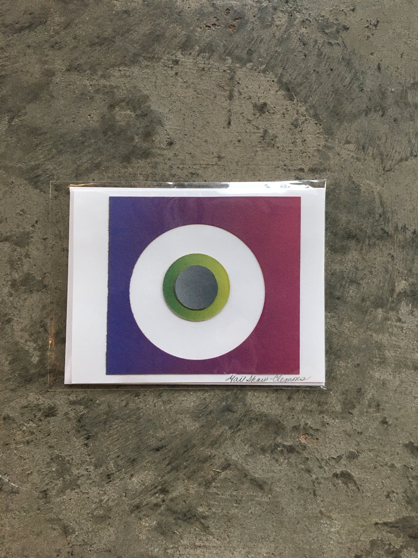 Monoprint Circles