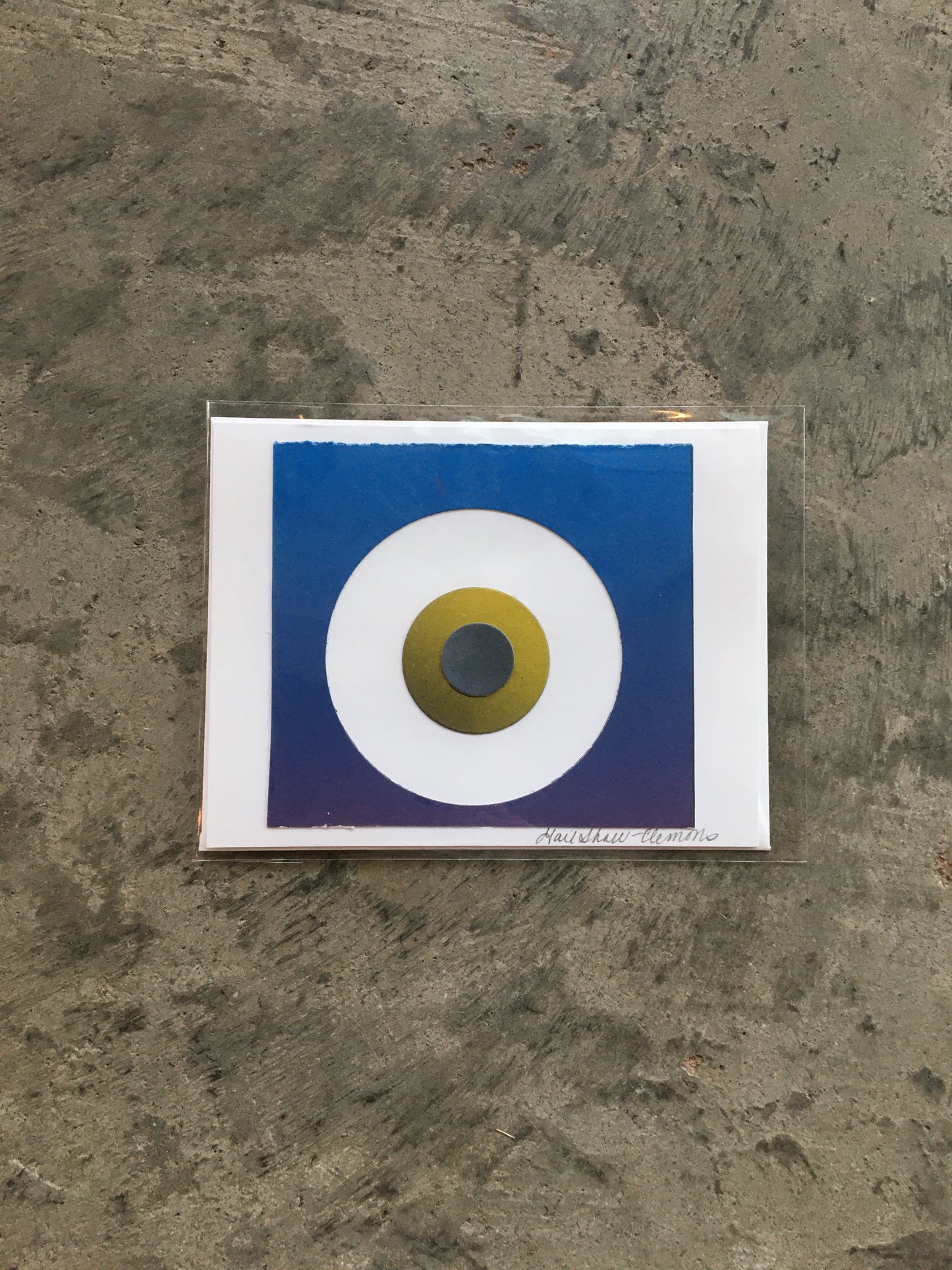 Monoprint Circles