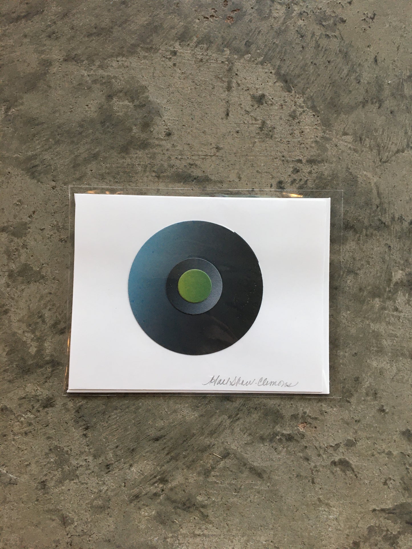 Monoprint Circles