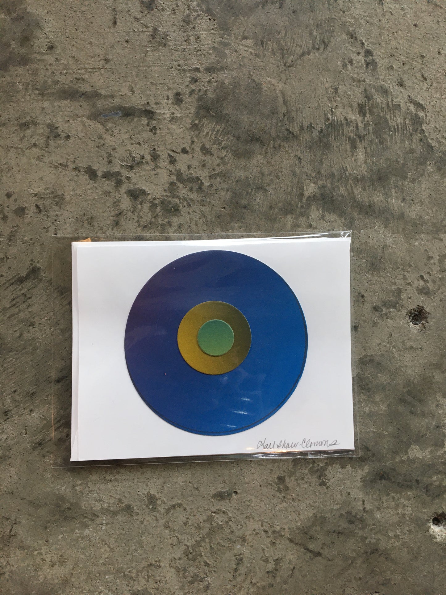 Monoprint Circles