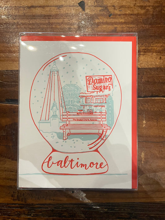 Baltimore Snowglobe Card Boxset