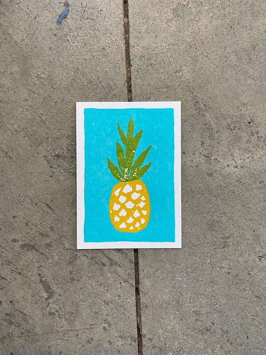 Pineapple Postcard