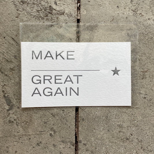 Make __ Great Mini Print