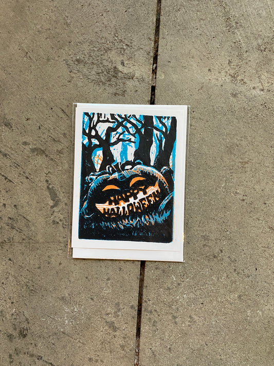 Happy Halloween Jack Greeting Card