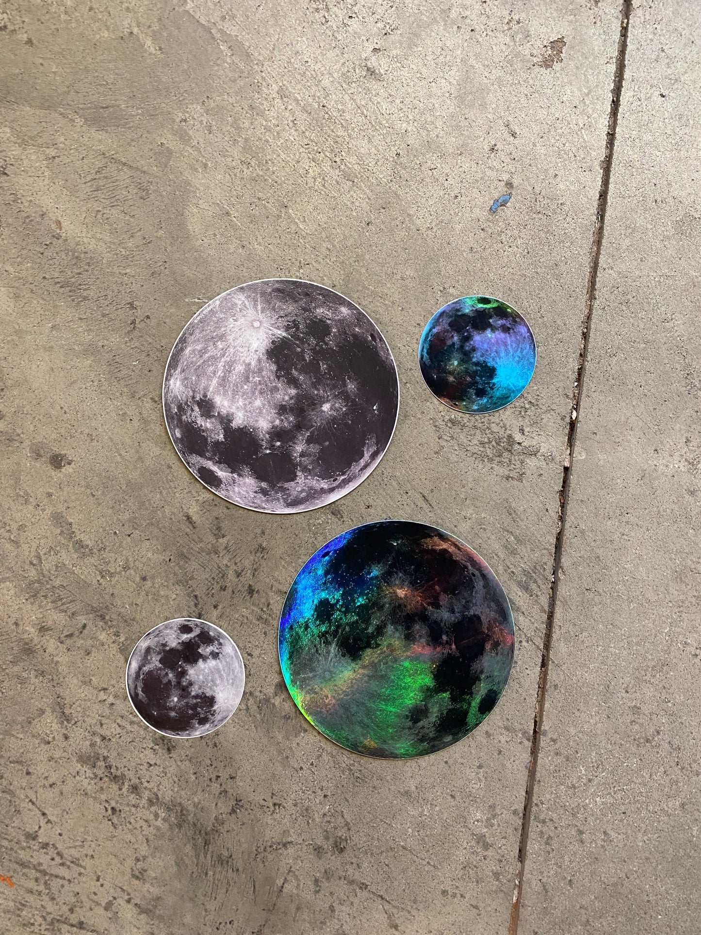 Moon Stickers