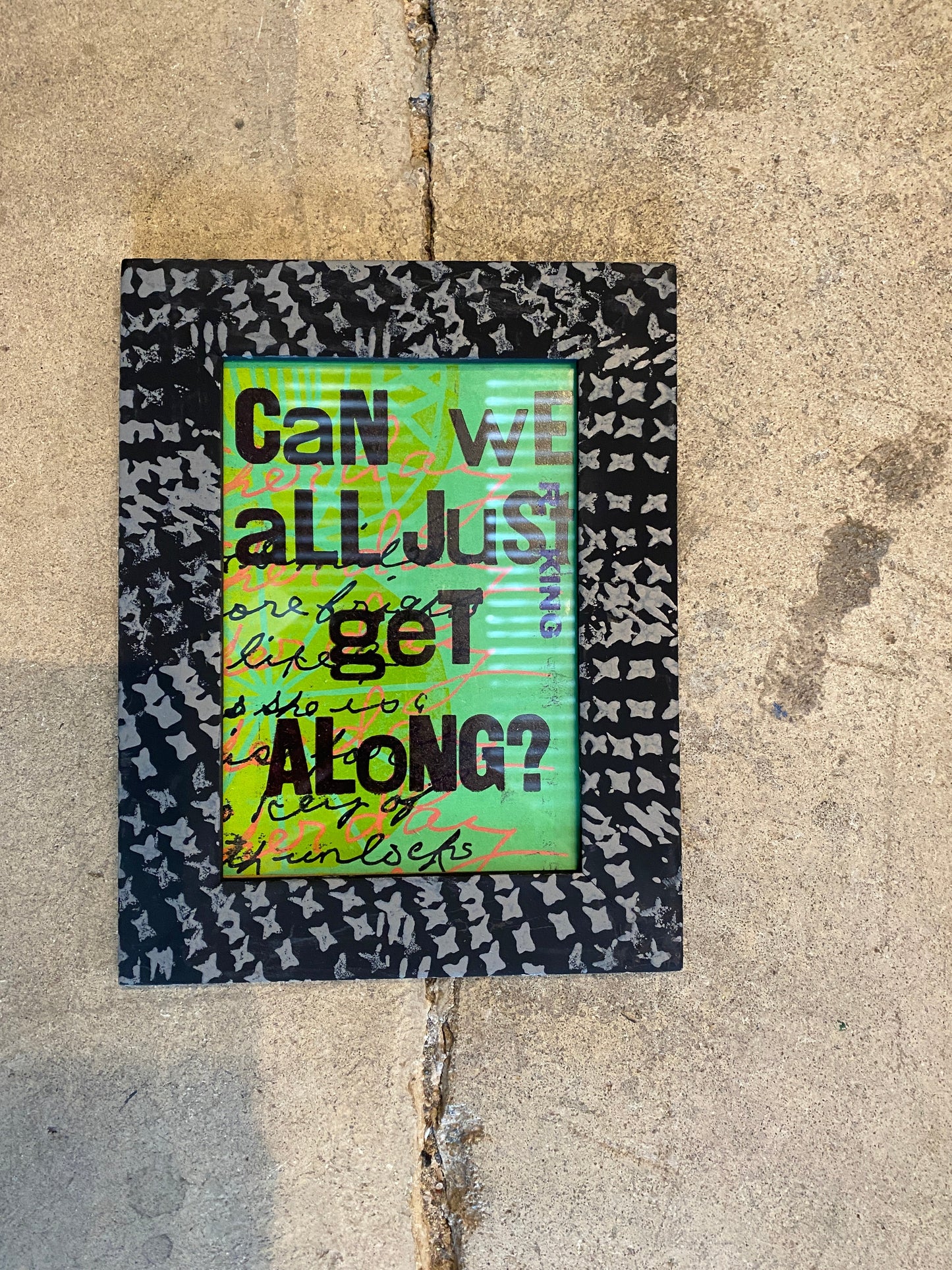 Can We All Just Get Along? Mini Art Series